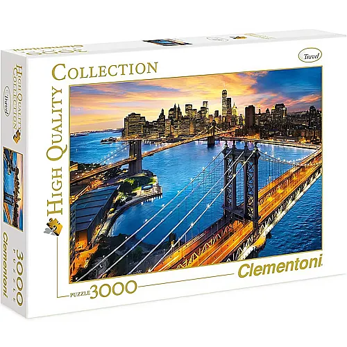 Clementoni Puzzle High Quality Collection New York (3000Teile)