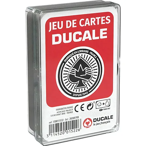 Cartamundi Ducale Boite Plastique 54 Cartes Sous Presentoir