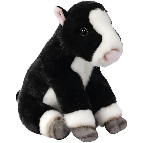 Living Nature Friesisches Kalb sitzend - 19 cm