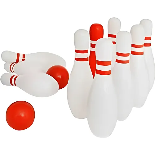 Bowling-Set aus Holz - 12 Teile