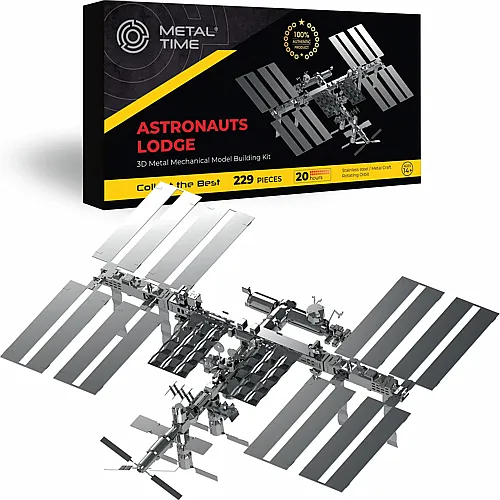 Metal Time Workshop 3D Metal Model Station Spatiale 229st.