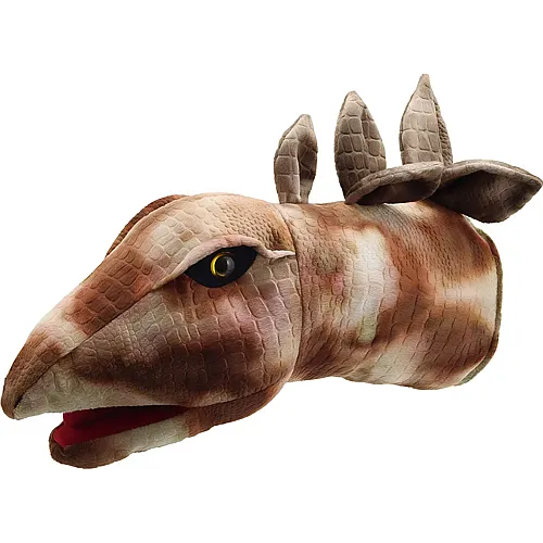 The Puppet Company Large Dino Heads Handpuppe Triceratops (40cm)