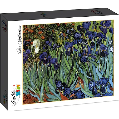 Grafika Puzzle Art Collection Grafika Kids Les Iris - Vincent van Gogh, 1889 - 24 Teile