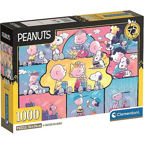 Clementoni Peanuts - 1000 Teile