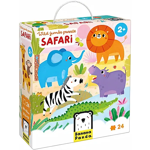 Wild Jumbo Safari 24Teile