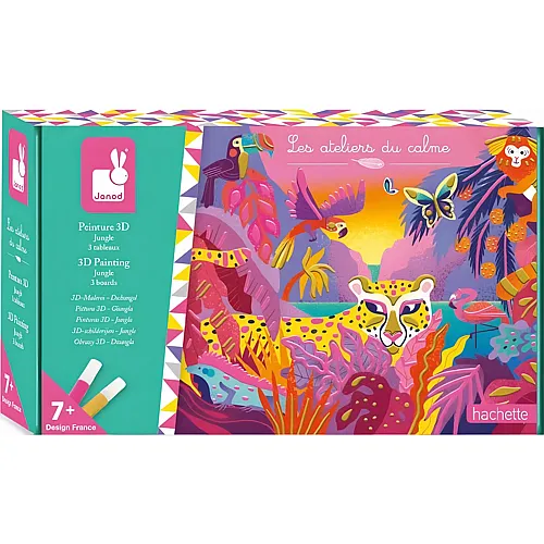 Pittura 3D Giungla