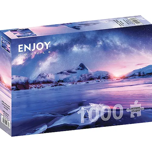 Enjoy Puzzle Milchstrasse �ber den Lofoten, Norwegen - 1000 Teile