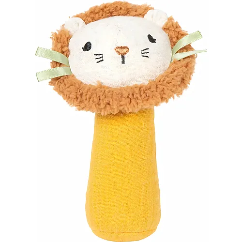 Small Foot Kleiner Fu� - Stoffgreifspielzeug mit Rassel, kleiner L�we