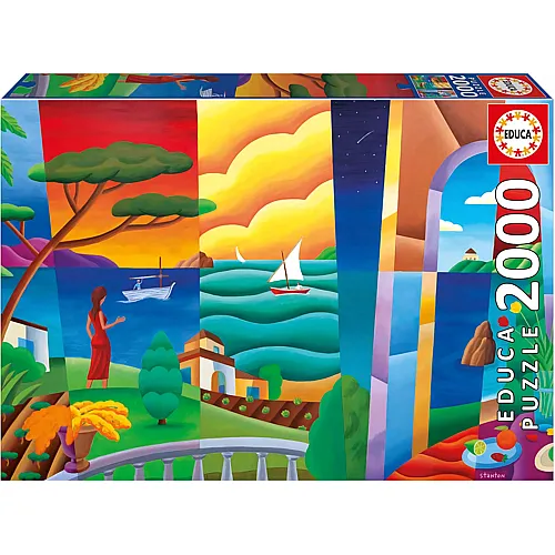 Educa Puzzle Philip Stanton Penelope Waits - 2000 Teile