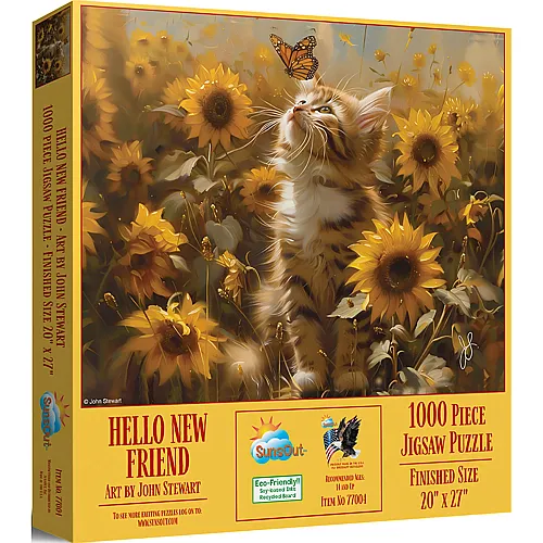 SunsOut Puzzle John Stewart Hallo neuer Freund - 1000 Teile