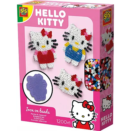 SES Hello Kitty Bügelperlen - 1200 Teile