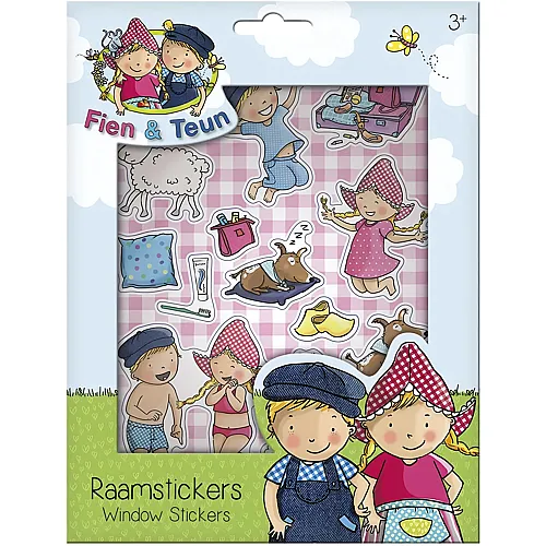 Bambolino Toys Fien & Teun Fensteraufkleber