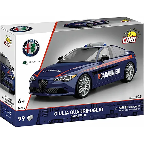 COBI Alfa Romeo Giuilia Quadrifoglio Carabinieri