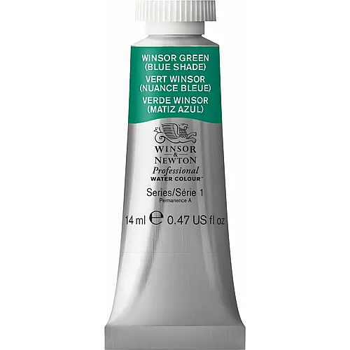 Winsor & Newton W&n Prof. Water Colour 14ml Tube Winsorgr�n (blauton)