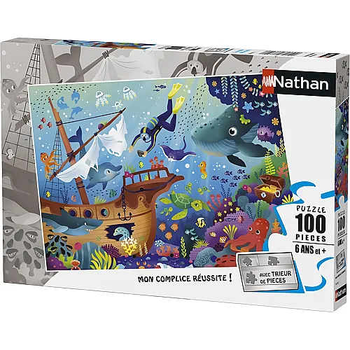 Nathan Puzzle Unterwasserwelt - 100 Teile