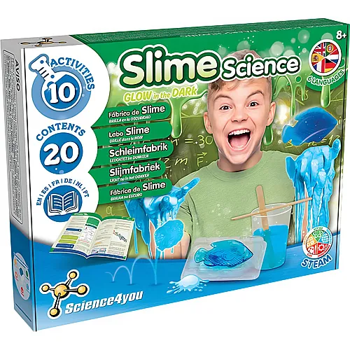 Science4you Slime Science Glow in the Dark