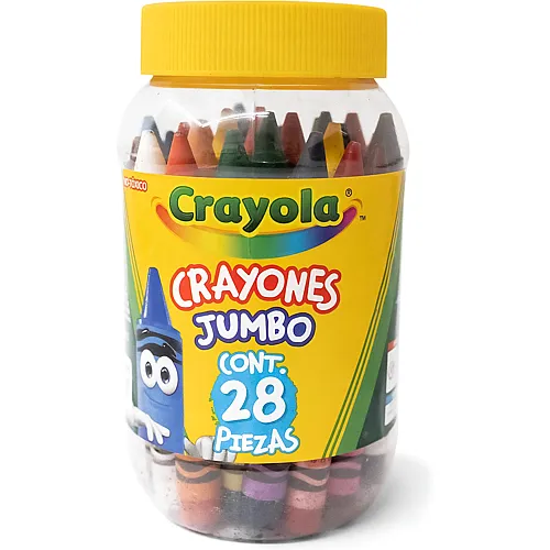Crayola Wachsmalstifte in Jumbo-Gr�sse - 28 Teile