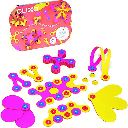Crew pink & gelb - 30 Teile