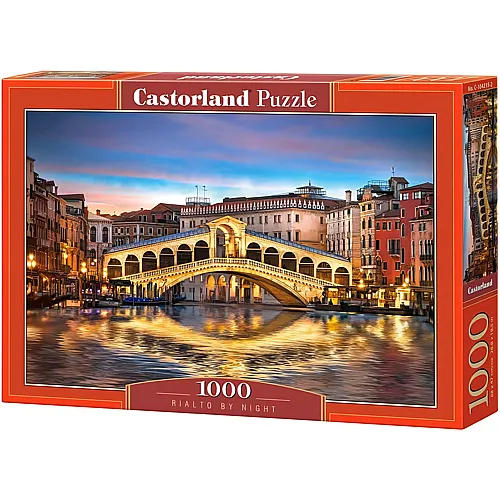 Castorland Puzzle Rialto by Night, Venedig - 1000 Teile