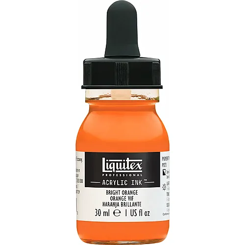 Liquitex Lqx Prof. Acrylic Ink 30ml Flasche Hell Orange