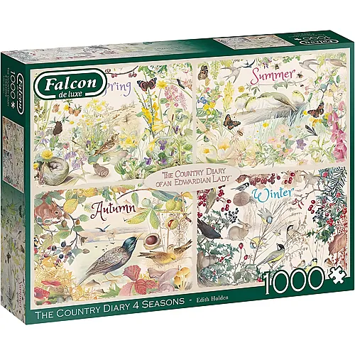 Falcon Puzzle The Country Diary 4 Seasons (1000Teile)