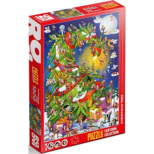 Roovi Puzzle Christmas Tree - 1000 Teile