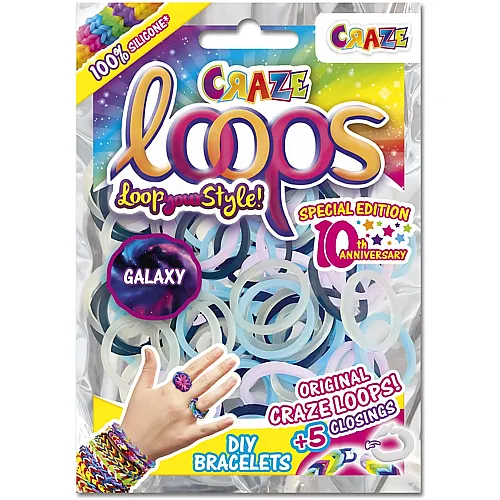 Craze Loops Loom B�nder Nachf�llpack - 100 Teile