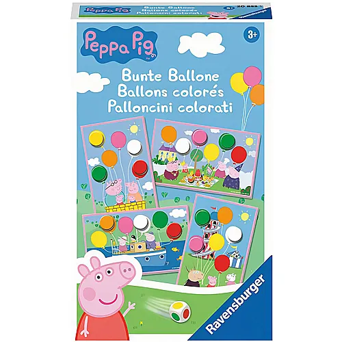 Peppa Pig Bunte Ballone