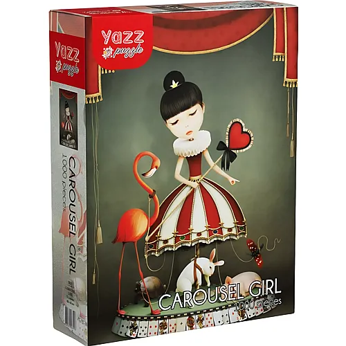 Yazz Puzzle Carousel Girl (1000Teile)