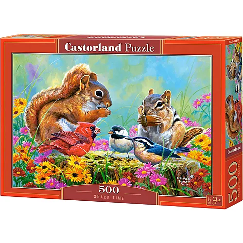 Castorland Puzzle Zeit f�r einen Snack (500Teile)