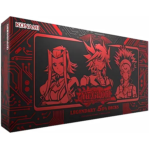 Konami Yu-Gi-Oh! Legendary 5D'S Decks Set - English