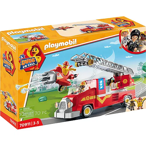 PLAYMOBIL Duck on Call Feuerwehr Truck (70911)