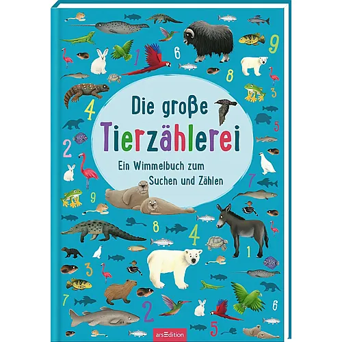 ars Edition Die gro�e Tierz�hlerei