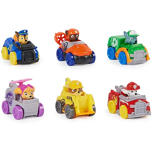 Pup Squad Racers 6Teile