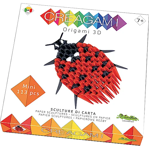 Creagami Origami 3D Marienkfer (113Teile)