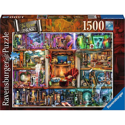 Ravensburger Puzzle The Grand Library - 1500 Teile