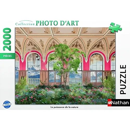 Nathan Puzzle Collection Photo d'Art Die Macht der Natur - 2000 Teile
