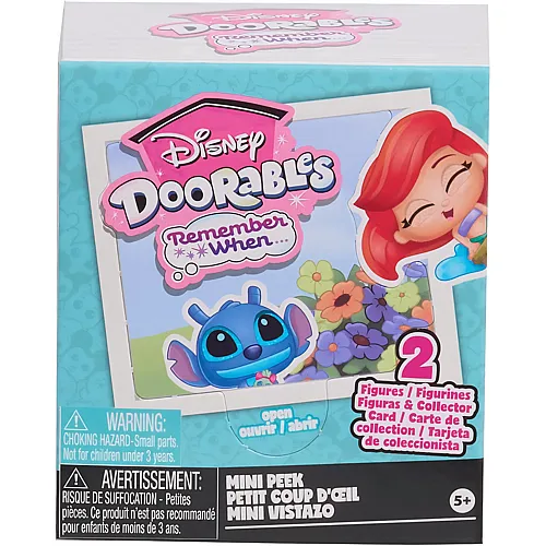 Just Play Disney Doorables Remember When Sammelfiguren Serie 13, 2 Figuren, Mini Peek, f�r Kinder ab 5 Jahren, Disneyfans