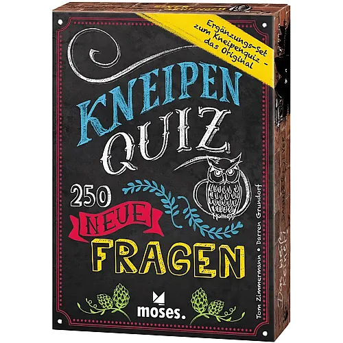 Moses Kneipenquiz - 250 neue Fragen