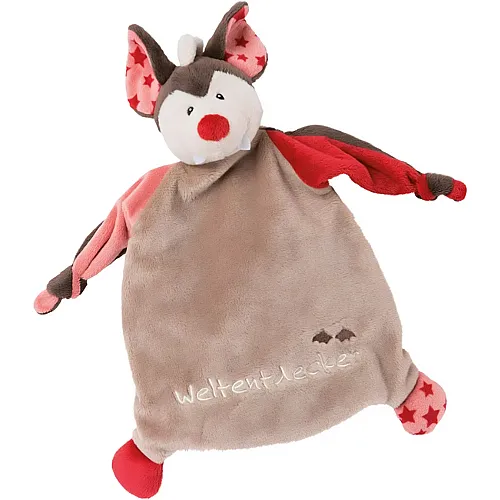Schmusetuch Fledermaus-Weltendecker - 28 cm