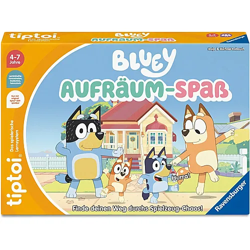 Ravensburger tiptoi Bluey Aufr�um-Spass