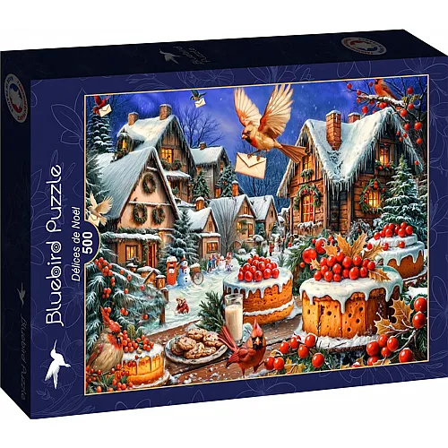 Bluebird Puzzle Weihnachtliche K�stlichkeiten - 500 Teile