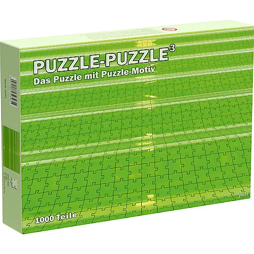 Das dritte Puzzle mit Puzzle-Motiv - 1000 Teile