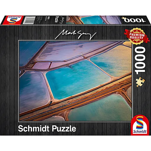 Schmidt Puzzle Mark Gray Pastelle (1000Teile)