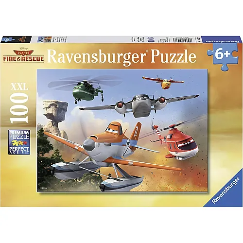 Ravensburger Puzzle Disney Planes: Im Kampf gegen das Feuer - 100 Teile
