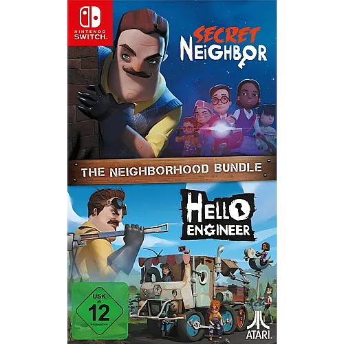 Atari Secret Neighbor + Hello Engineer - The Neighborhood Bundle [NSW] (D)