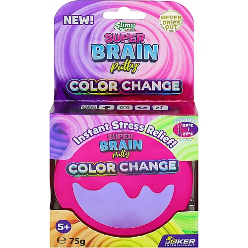 Slimy Super Brain Putty Metallic - Color Change 75g