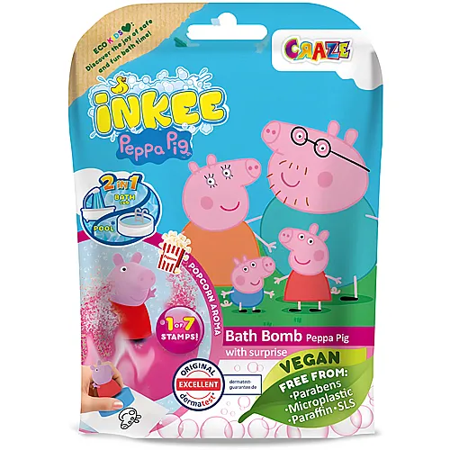 Craze Inkee berschungs-Badekugel Peppa Pig