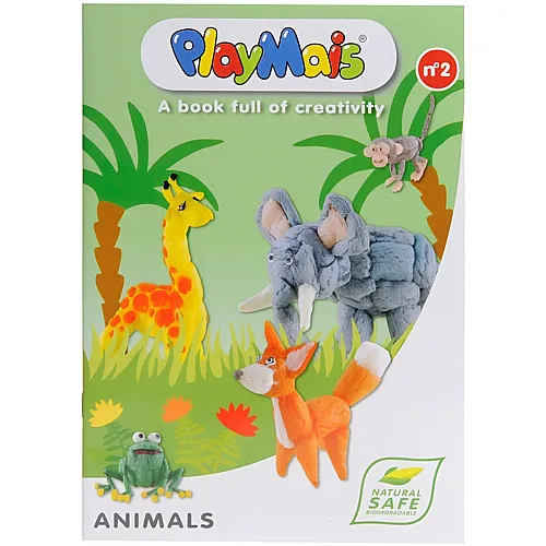 PlayMais Musterheft - Tiere