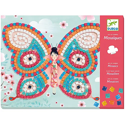 Djeco Kreativ Mosaik Schmetterling